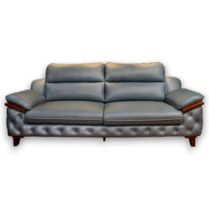 Tashi Verona Tufted Leather Sofa – 3 Seater